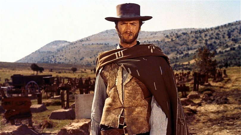 Clint Eastwood i "A Fistful of Dollars"