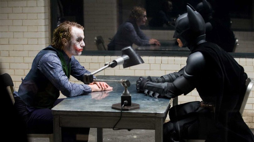Ordning vs. Kaos i The Dark Knight. Foto: Warner Bros. Pictures.