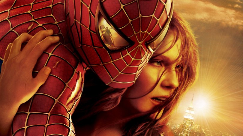 Spiderman 2. Tobey Maguire och Kirsten Dunst