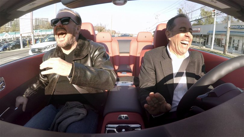 Comedians in Cars Getting Coffee. Ricky Gervais och Jerry Seinfeld