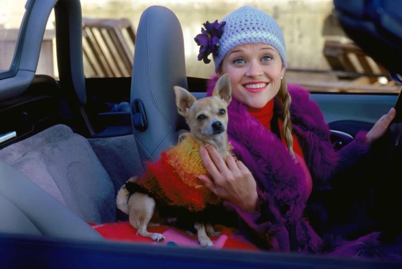 Resse Witherspoon i "Legally Blonde"