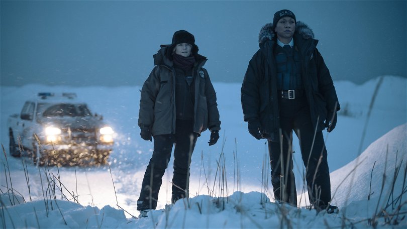 Jodie Foster och Kali Reis i True Detective: Night Country.