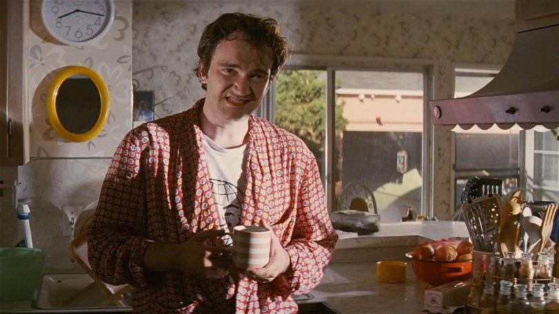 Quentin Tarantino i Pulp Fiction.