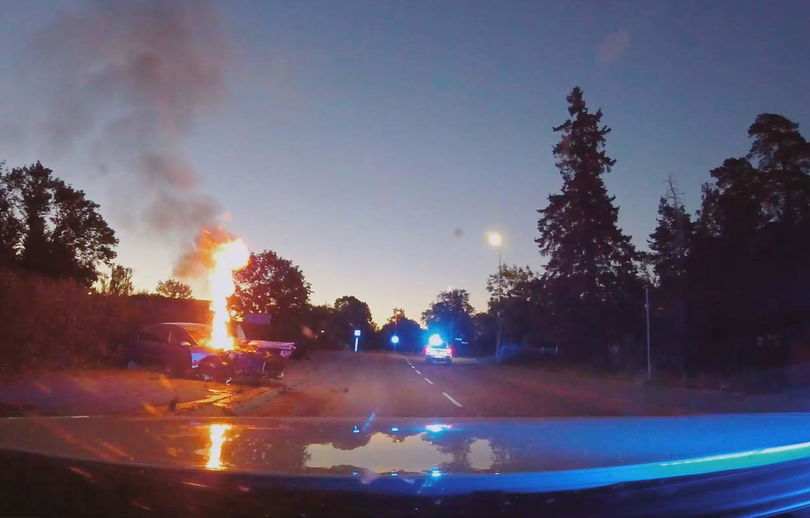 Fångat på Polisens kamera