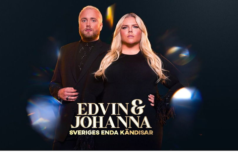 ”Sveriges enda kändisar” med Johanna Nordström och Edvin Törnblom 