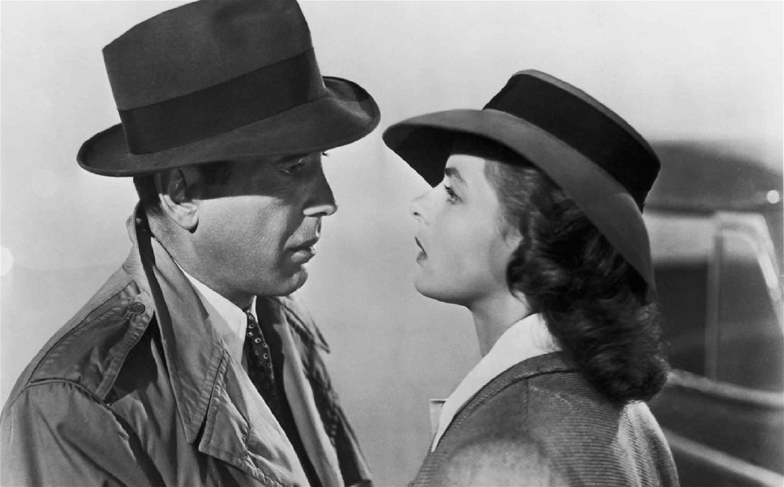 Humphrey Bogart och Ingrid Bergman i Casablanca