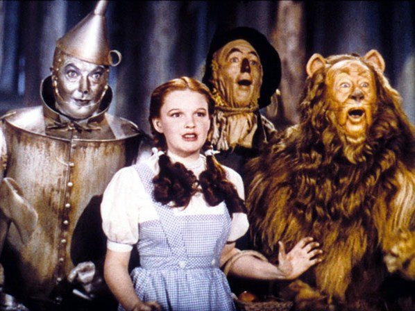 Stillbild från "Trollkarlen från Oz"