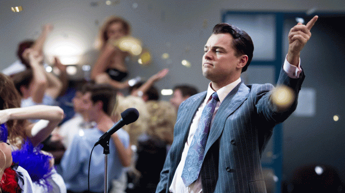 Leonardo DiCaprio i filmtoppen 2014 med "The Wolf of Wall Street"