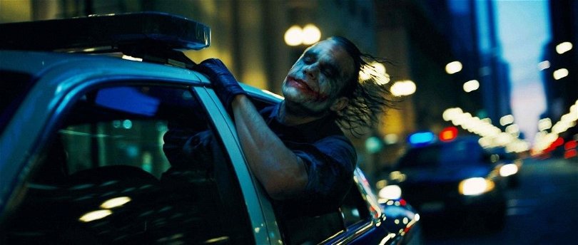Heath Ledger som Jokern i "The Dark Knight"