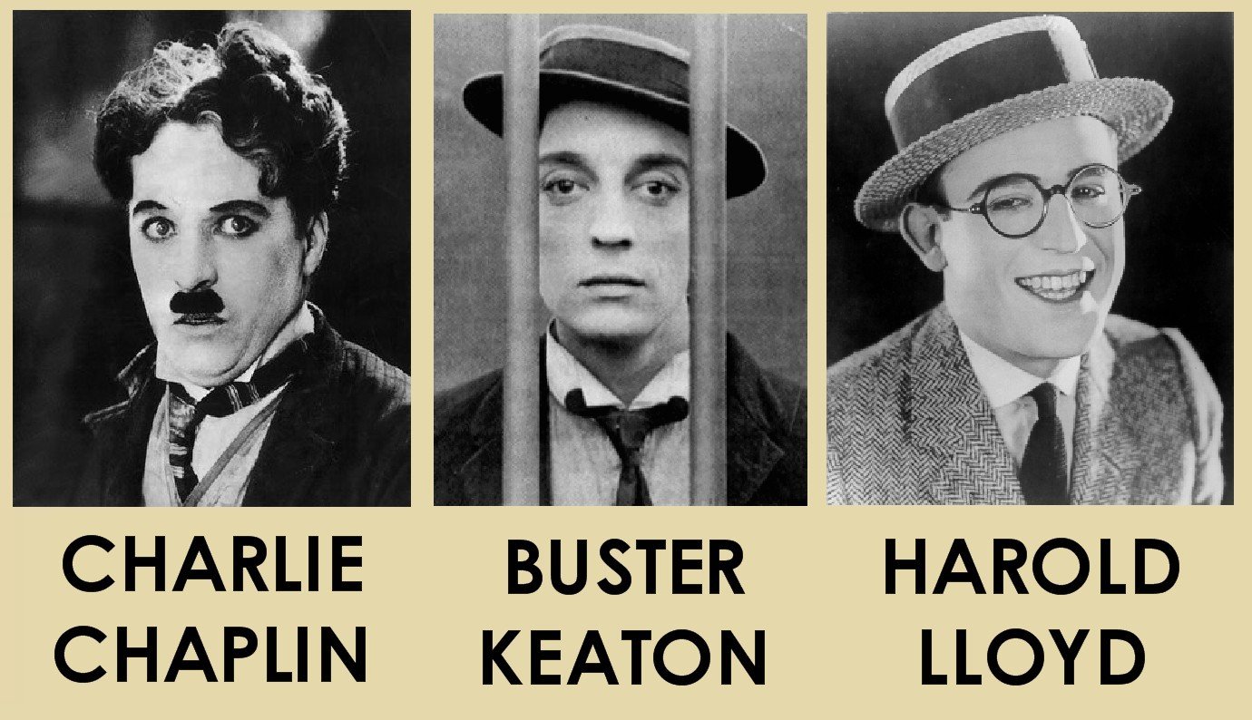 Del 3. Stumfilmens hjältar - Charlie Chaplin, Buster Keaton och Harold Lloyd