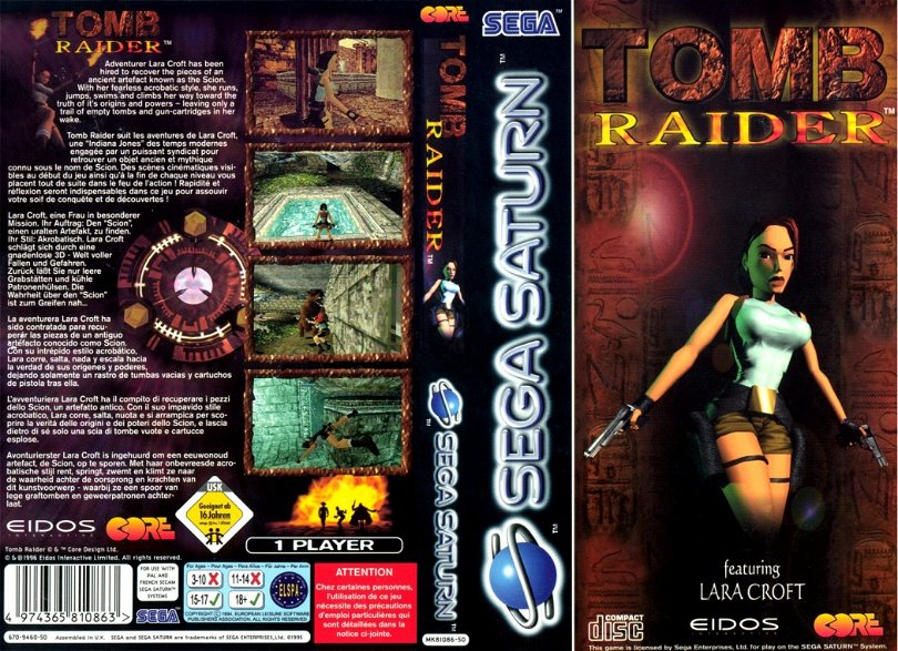 Tomb Raider (E) Front+Back