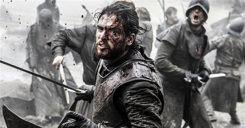 Kit Harington som Jon Snow i Game of Thrones.