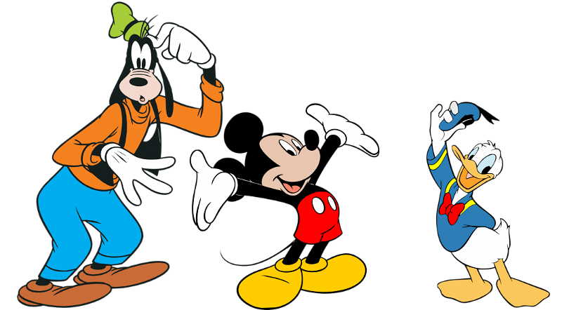 Klassiska Disneyfigurer