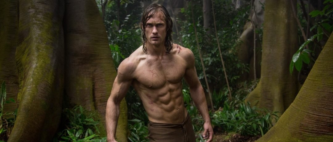 Alexander Skarsgård i Legenden om Tarzan.