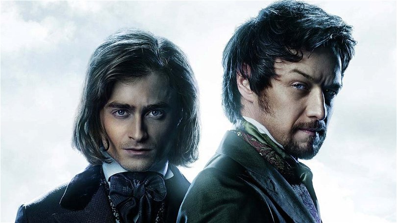 Daniel Radcliffe och James McAvoy i Victor Frankenstein.