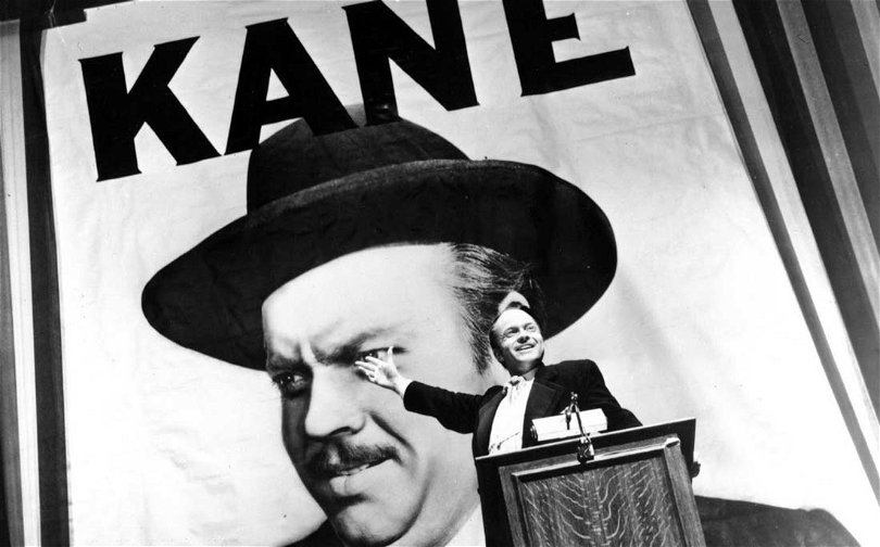 Orson Welles som Charles Foster Kane i mästerverket Citizen Kane.