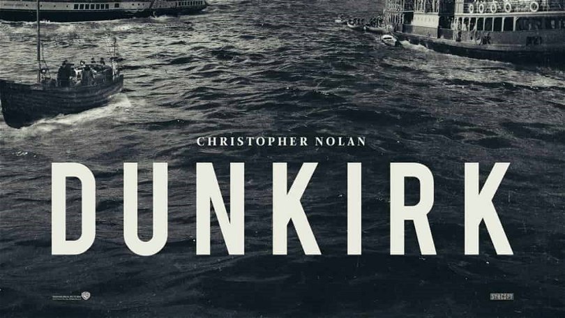 Poster rill "Dunkirk" av Christopher Nolan.