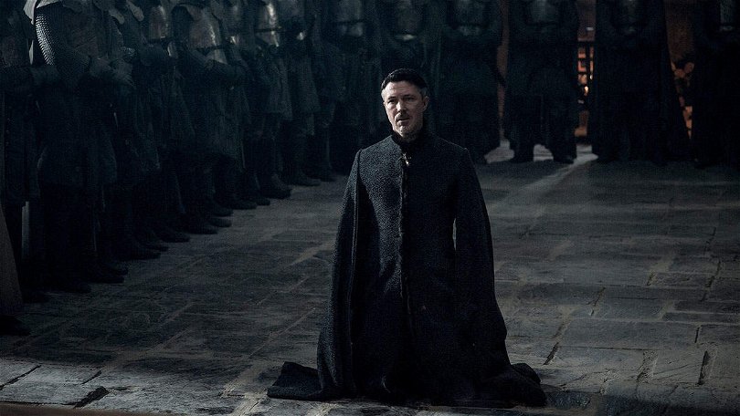 Aiden Gillen som Littlefinger i Game of Thrones