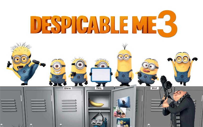 Poster från filmen Despicable Me 3.