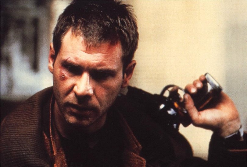 Harrison Ford som Rick Deckard i filmen "Blade Runner".