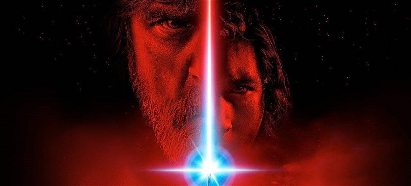 Poster från Star Wars The Last Jedi.