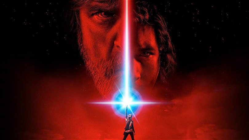 Poster från Star Wars The Last Jedi.