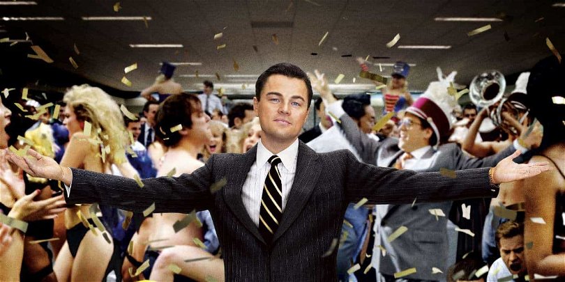 Leonardo Di Caprio i biografin The Wolf of Wall Street