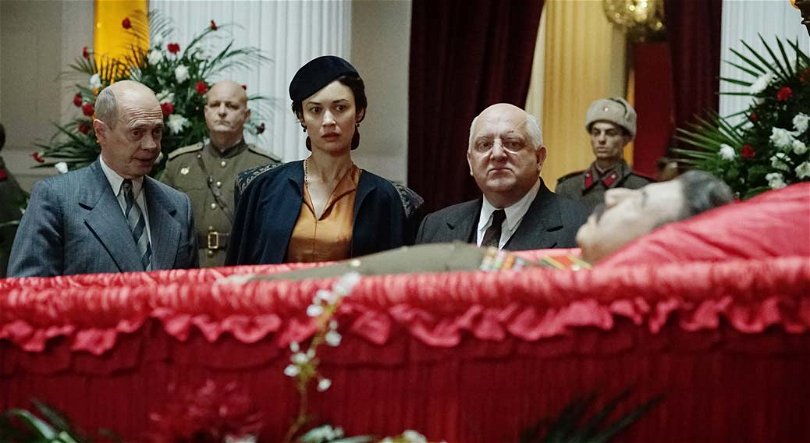 Vid Stalins kista i The Death of Stalin av Armando Iannucci