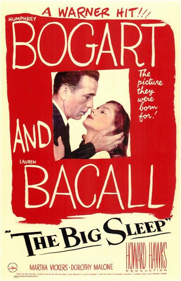 Poster till The Big Sleep (1946).