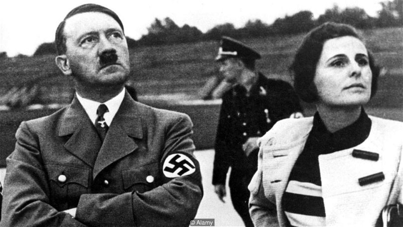 Adolf Hitler och Leni Riefenstahl. 