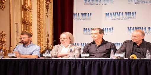Presskonferens för Mamma Mia! Here We Go Again
