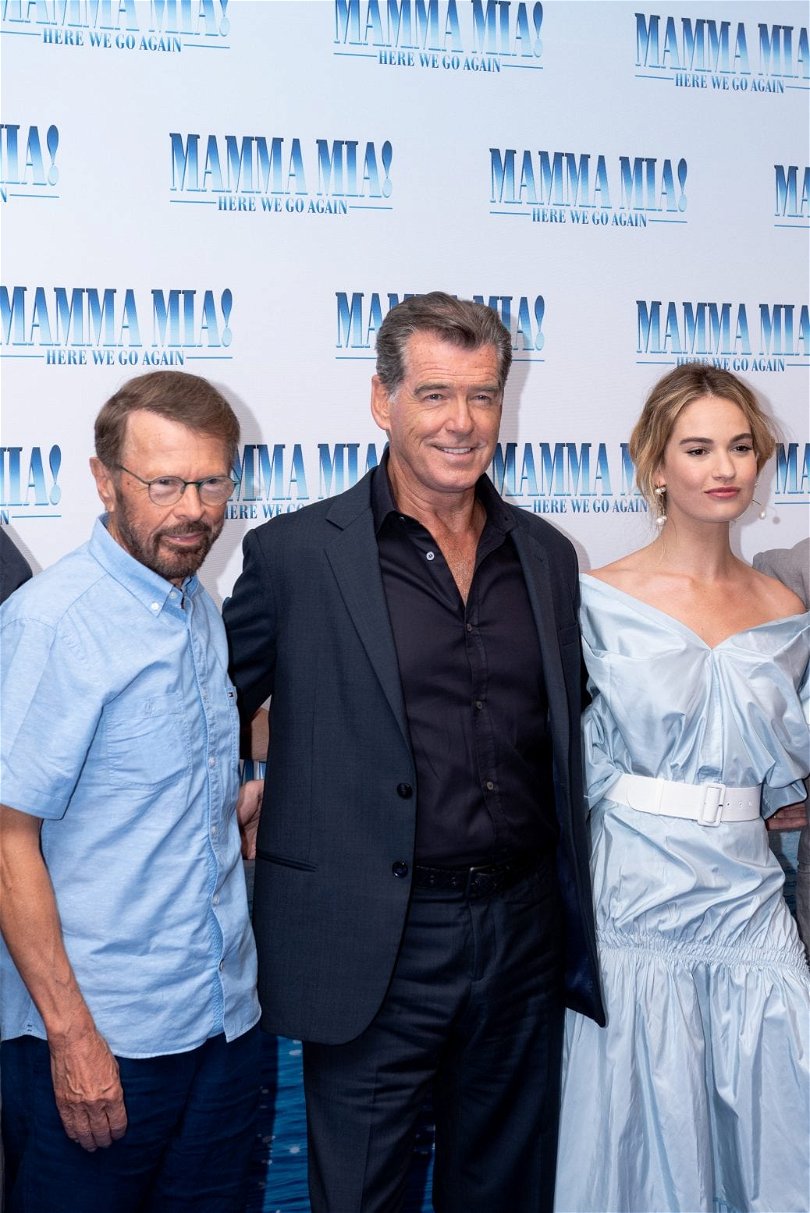 Presskonferens för Mamma Mia 2