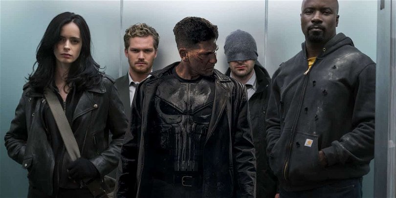 The Defenders och The Punisher.