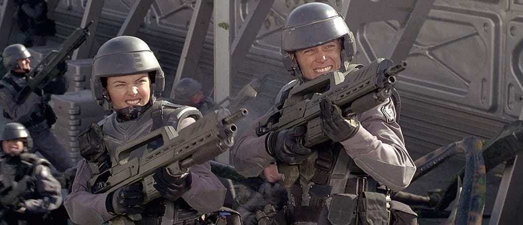 Soldater i Starship Troopers