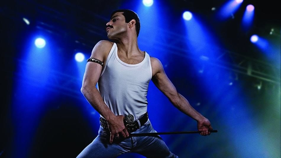 Rami Malek som Freddie Mercury i Bohemian Rhapsody.