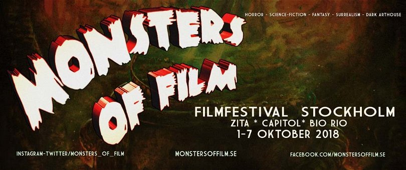 Header till Monsters of Film 2018.