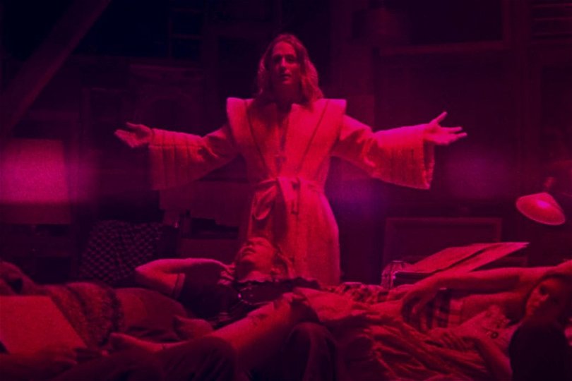 The cult leader Jeremiah in Mandy by filmmaker Panos Cosmatos.
