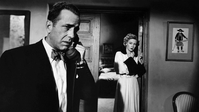 Humphrey Bogart i "In A Lonely Place".
