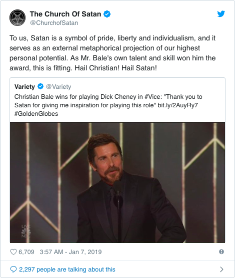 The Church of Satan Twitter
