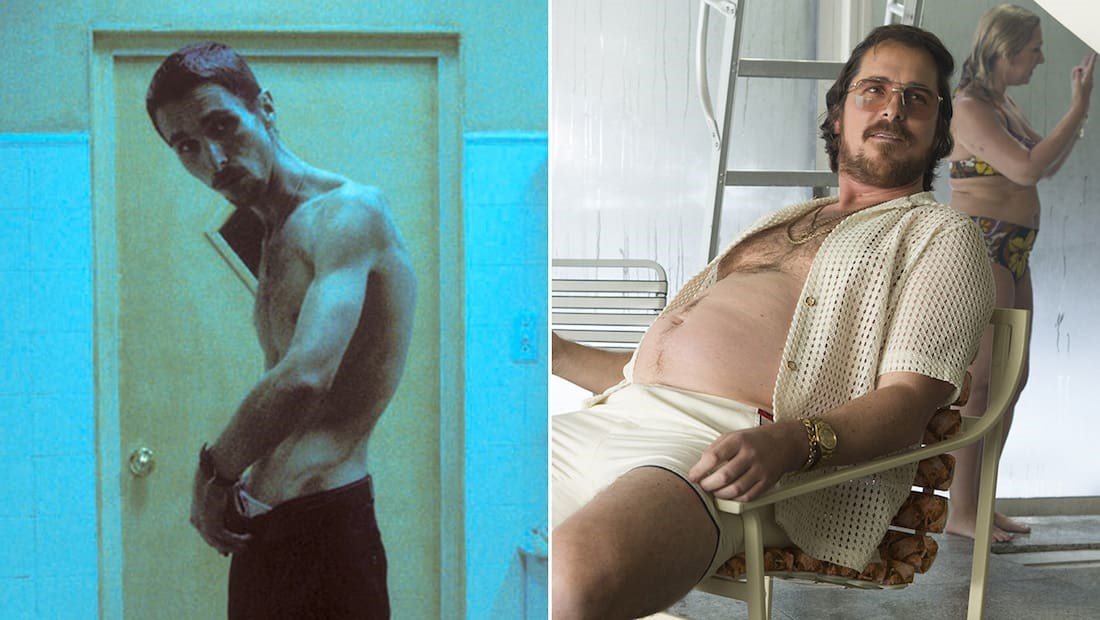 Christian Bales beundransvärda kroppsförvandlingar