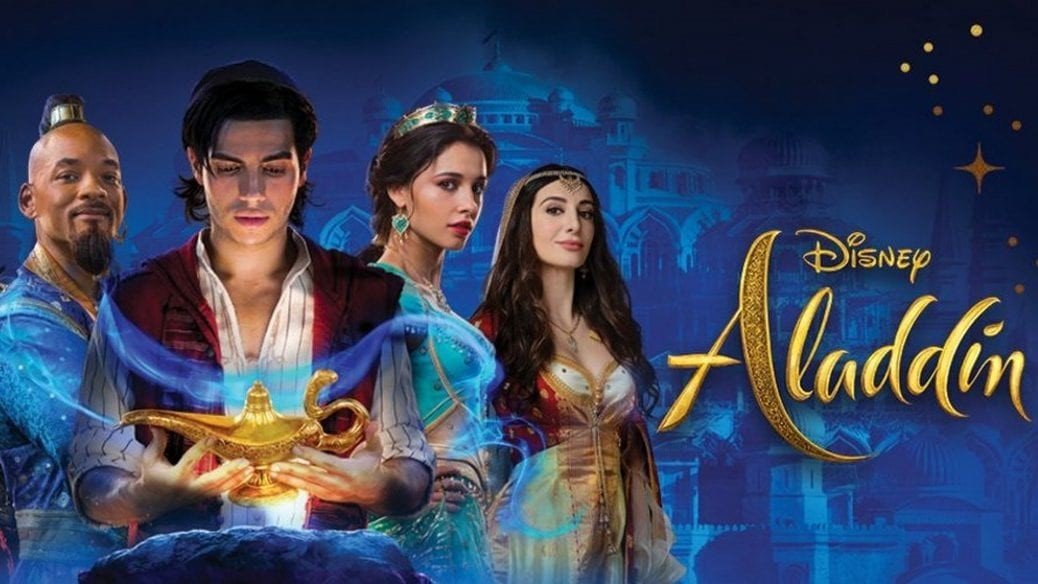 Gänget i nya Aladdin filmen