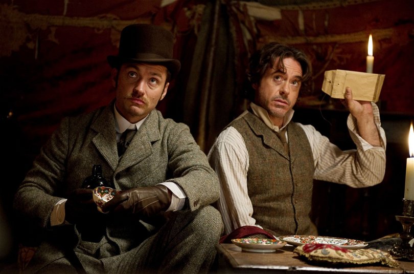 Bild på Sherlock Holmes & Dr Watson