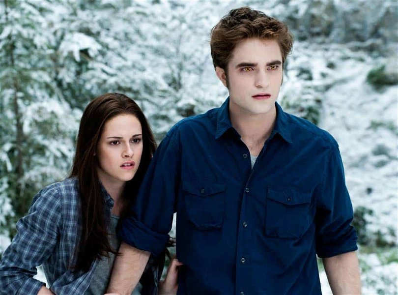 Kristen Stewart och Robert Pattinson i Twilight.