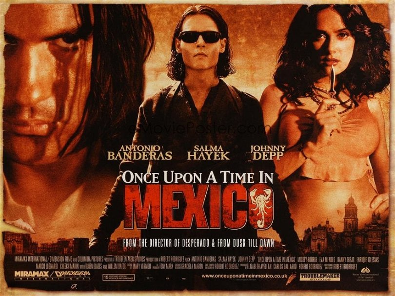 Poster till Once upon a time in mexico