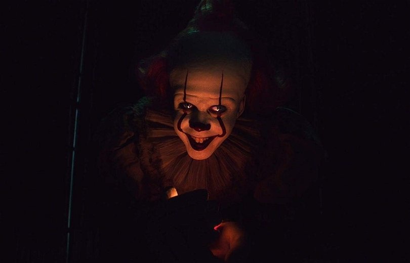 Bill Skarsgård som clownen Pennywise.