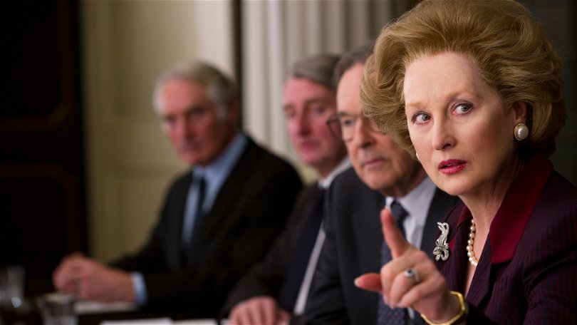Meryl Streep som Margaret Thatcher i Järnladyn. Foto: 20th Century Fox. 
