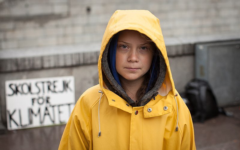 Greta Thunberg. Foto: Anders Hellberg.