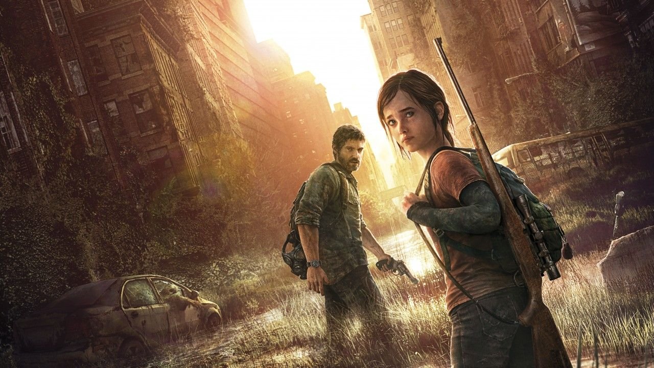 Bild på Joel och Ellie från The Last of Us