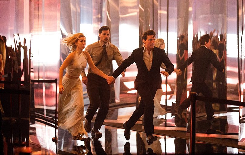 Vanessa Kirby, Henry Cavill och Tom Cruise i "Mission: Impossible – Fallout" (2018). 