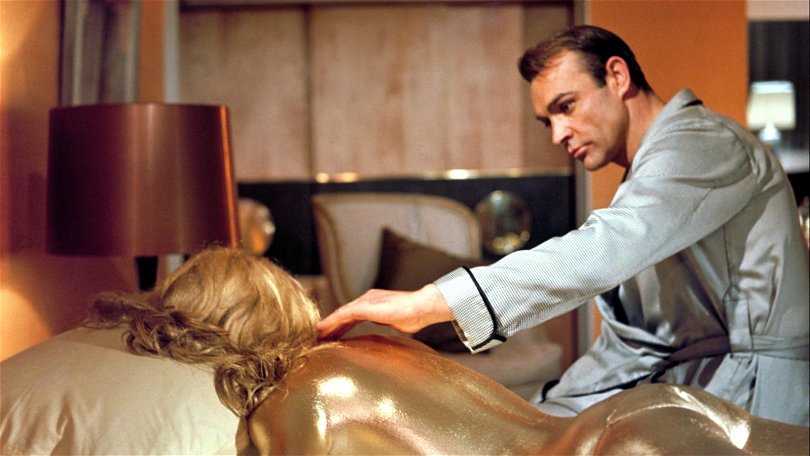 Sean Connery i "Goldfinger". 